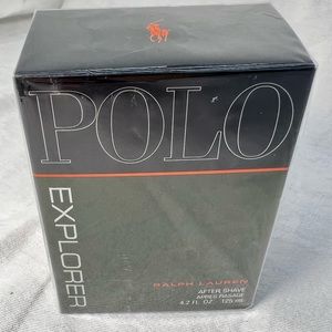Polo Explorer Men’s After Shave Ralph Lauren 4.2 fl oz new sealed rare 125ml